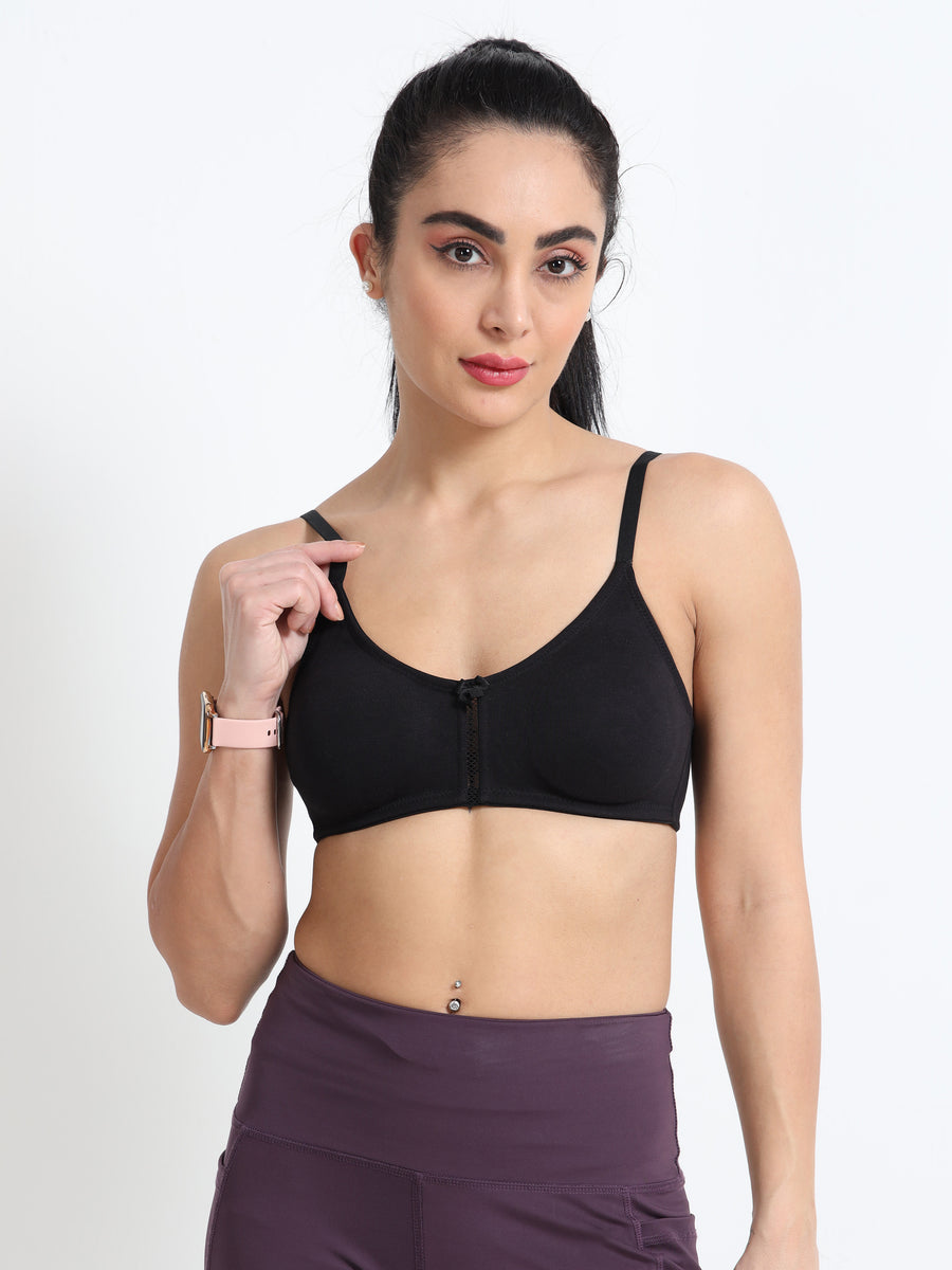 GLORY: Non-Padded Wire-Free Molded Cups Full Coverage T-Shirt Bra