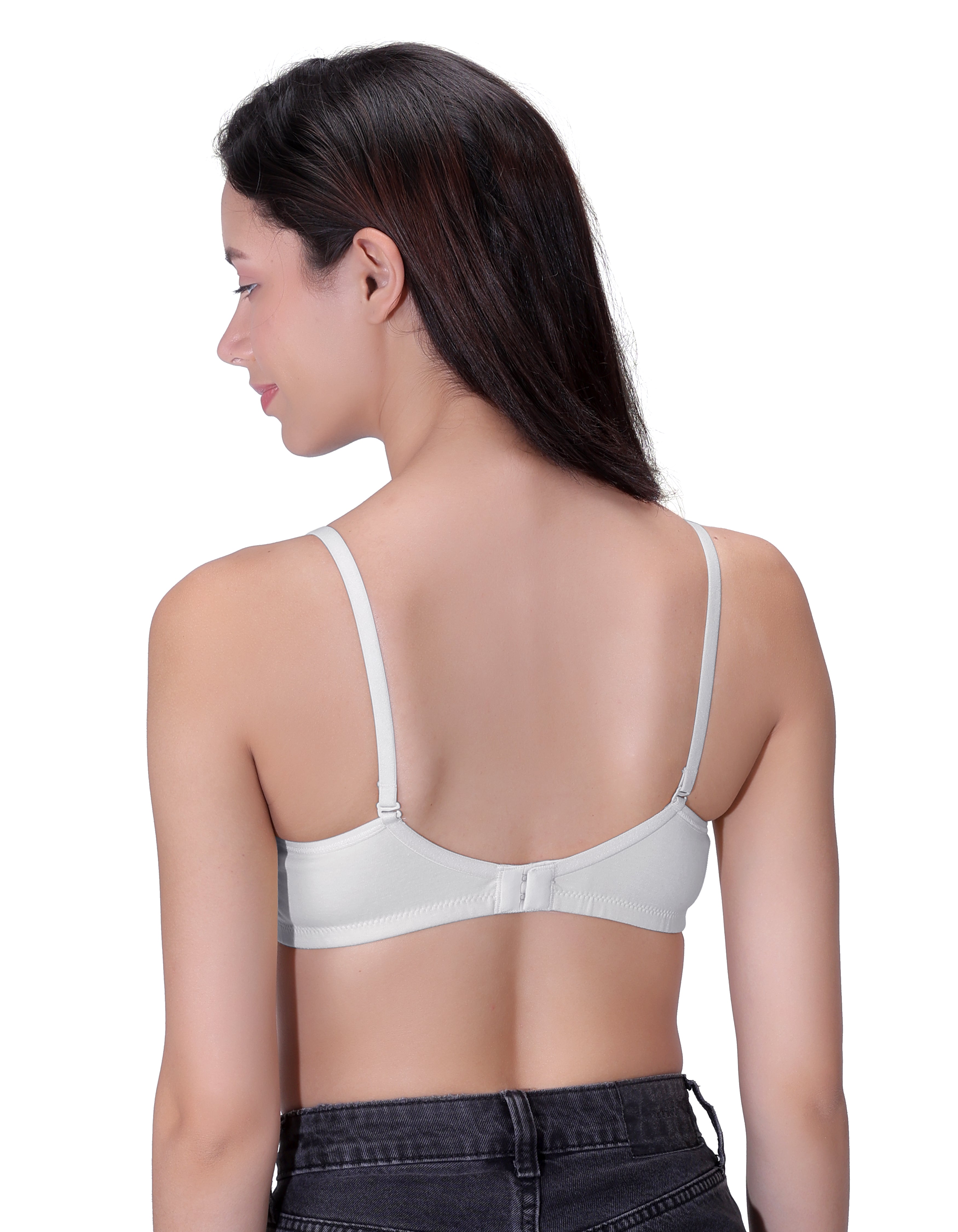 Machau Lingerie Women's Everyday Padded Non Wired Full Coverage T-shirt Bra