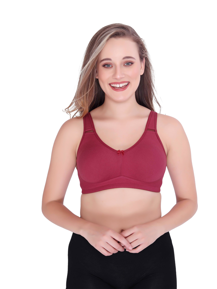 MINIMIZER: Non-Padded Wire-Free Side Support Shaper Full Coverage T-Shirt Bra